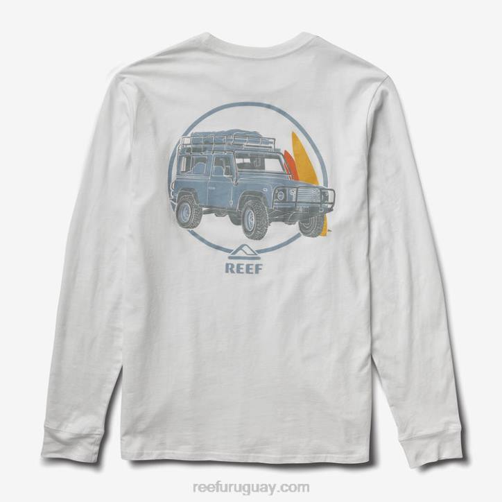malvavisco R2BV623 camiseta de manga larga copen Reef hombres