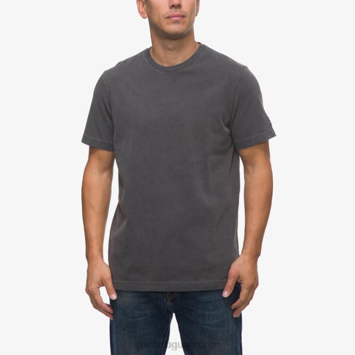 negro pirata R2BV563 camiseta de manga corta marte Reef hombres