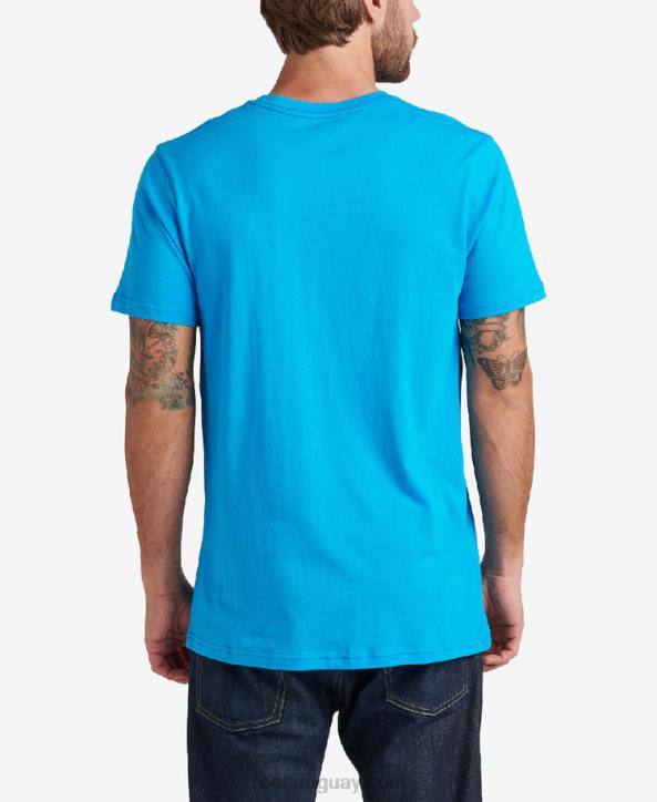 océano hawaiano R2BV599 camiseta de manga corta lucis Reef hombres