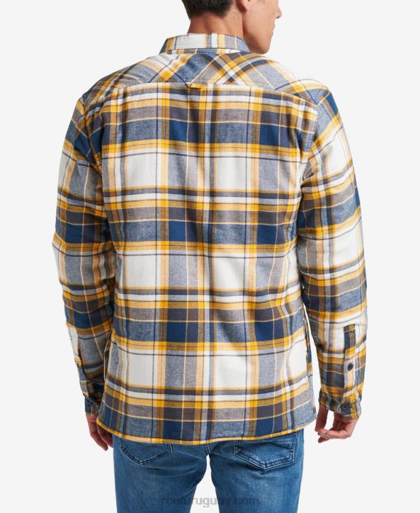 azul índigo R2BV730 chamarra de manga larga hickman Reef hombres