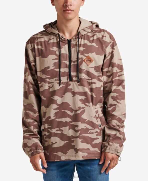 cilantro R2BV729 cortavientos ligero anorak tango Reef hombres