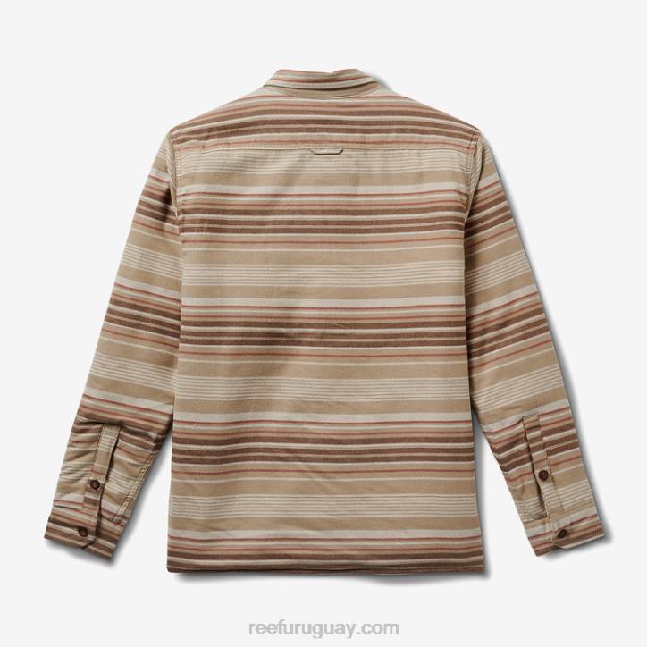 leche de almendras R2BV590 chamarra sherpa manga larga toro Reef hombres