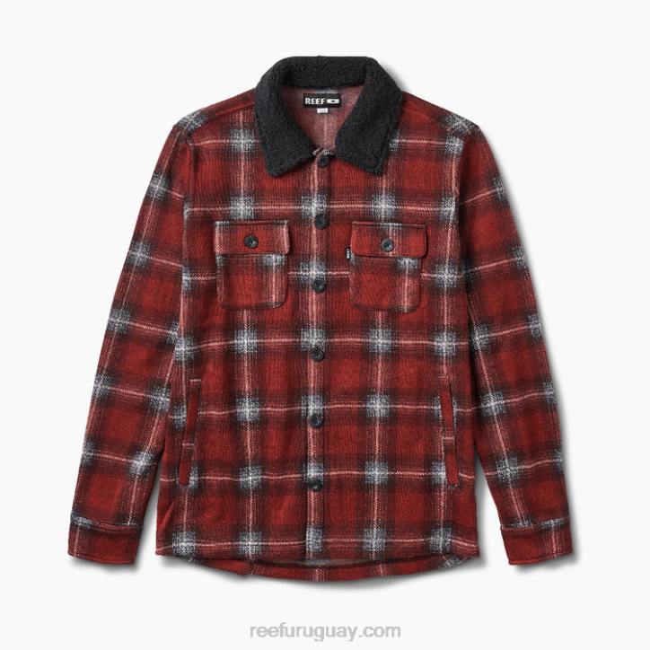 marrón más loco R2BV733 chaqueta kerney Reef hombres