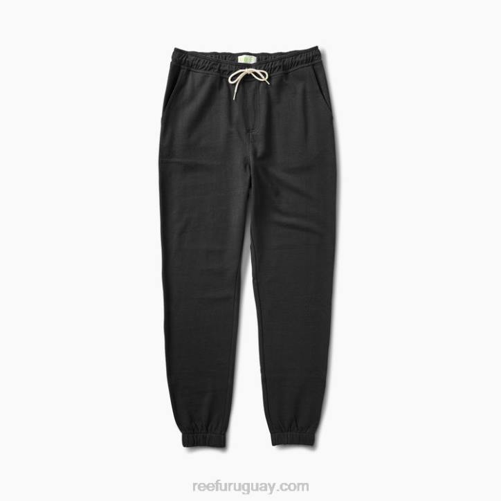 negro R2BV747 joggers de rizo francés thorp Reef hombres