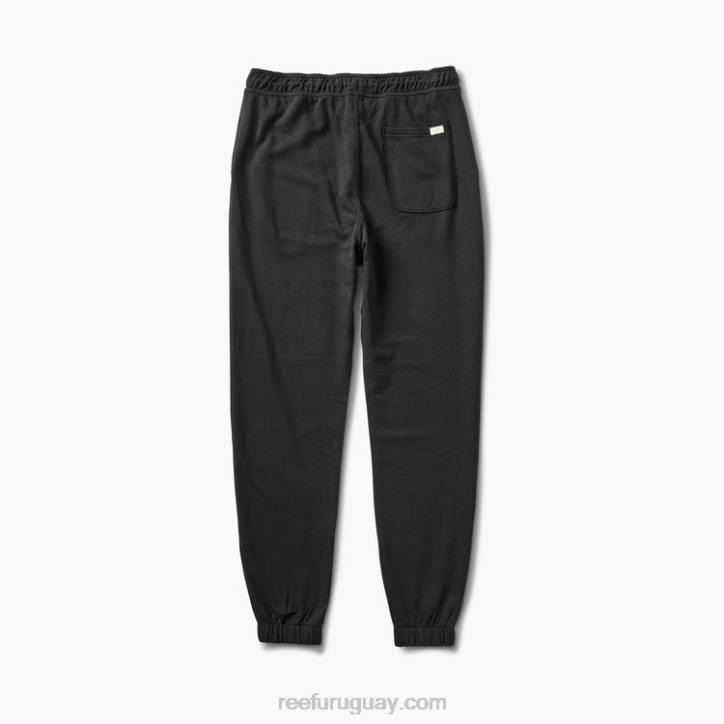 negro R2BV747 joggers de rizo francés thorp Reef hombres