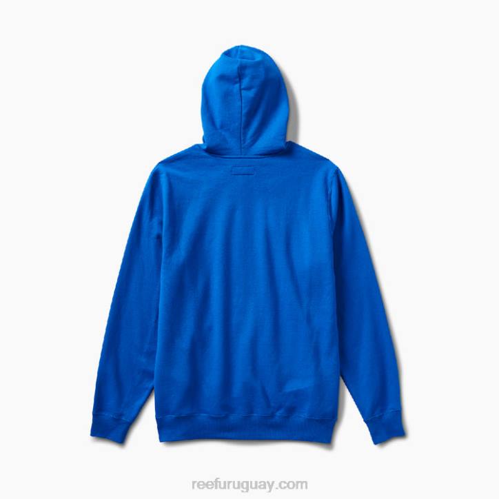 azul lapislázuli R2BV740 línea de base sudadera con capucha Reef hombres