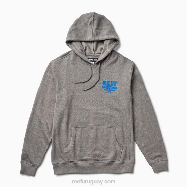 gris acero R2BV743 carland sudadera con capucha Reef hombres