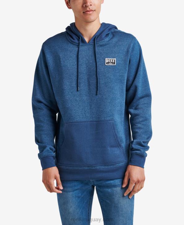 insignias azules R2BV731 estación sudadera con capucha Reef hombres
