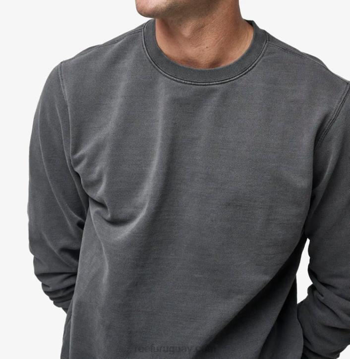negro pirata R2BV724 jersey de cuello redondo vivas Reef hombres