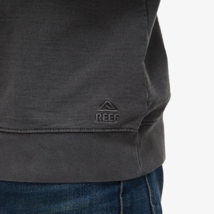 negro pirata R2BV724 jersey de cuello redondo vivas Reef hombres