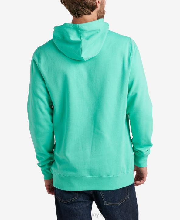 verde electrico R2BV738 línea de base sudadera con capucha Reef hombres