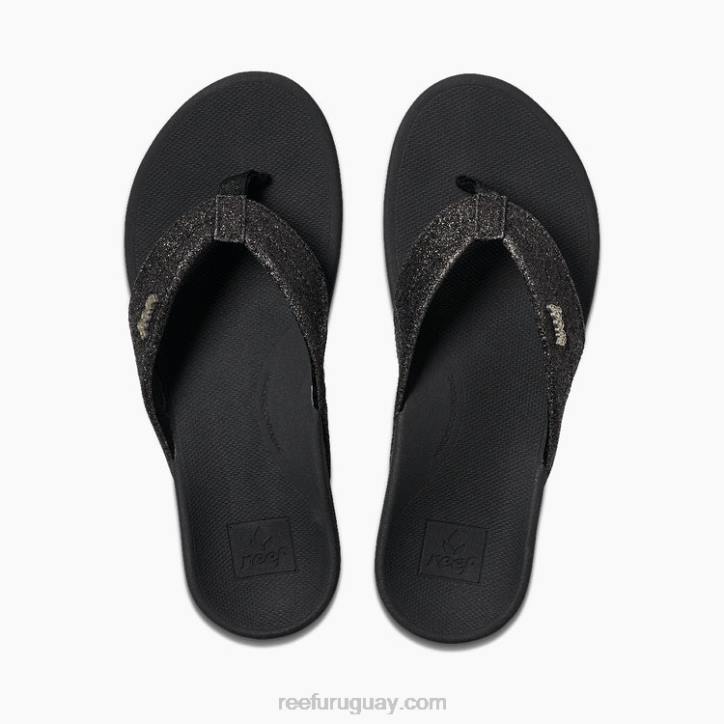 brillo negro/negro R2BV43 arrecife orto-resortemujer