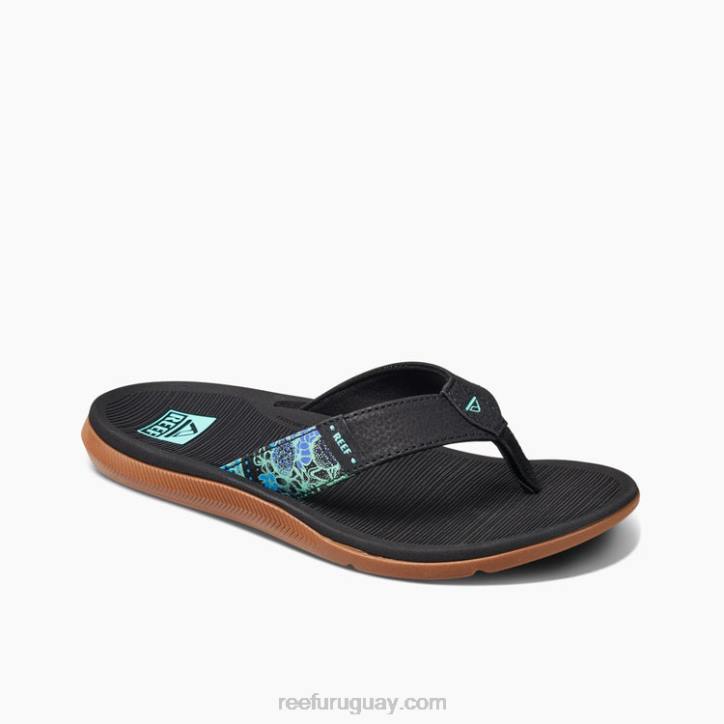 negro multi R2BV159 Santa Ana Reef mujer