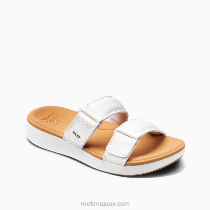 blanco/bronceado R2BV73 cojín nube roa Reef mujer