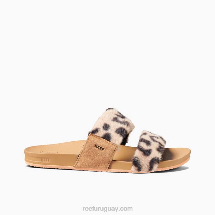 leopardo R2BV65 cojín vista acogedor Reef mujer
