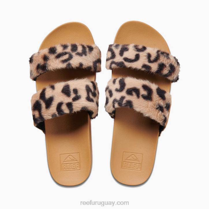 leopardo R2BV65 cojín vista acogedor Reef mujer