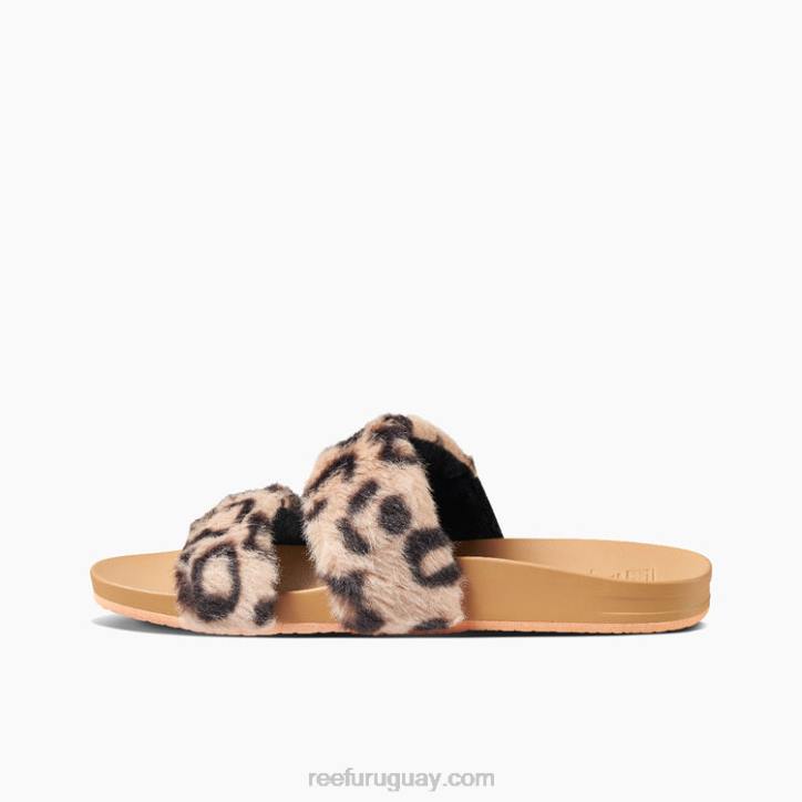 leopardo R2BV65 cojín vista acogedor Reef mujer