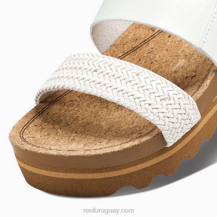 trenza blanca R2BV18 cojín vista hola Reef mujer
