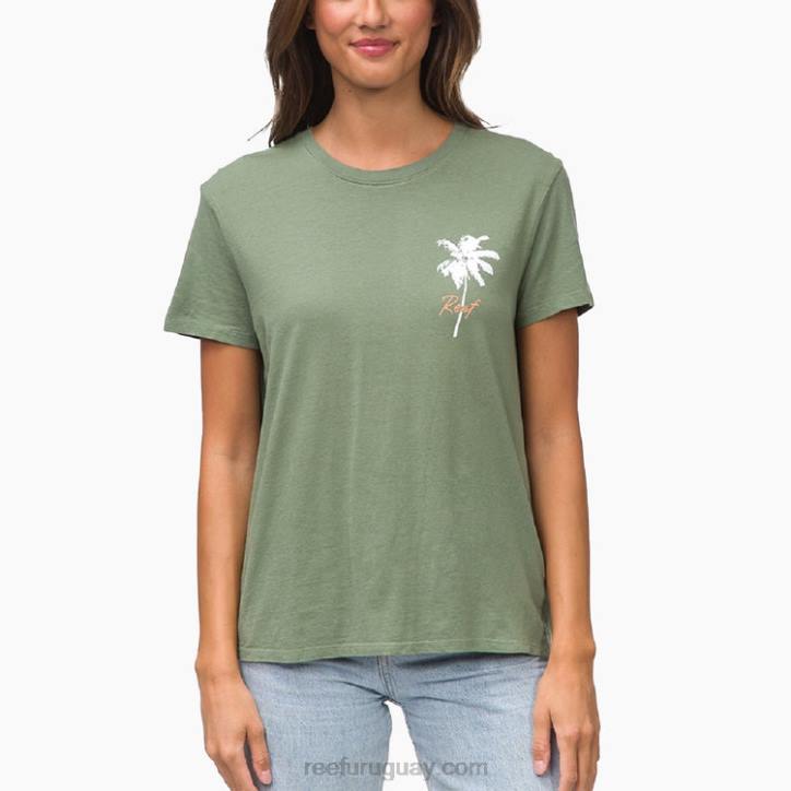 espuma marina R2BV282 camiseta de manga corta ridley Reef mujer