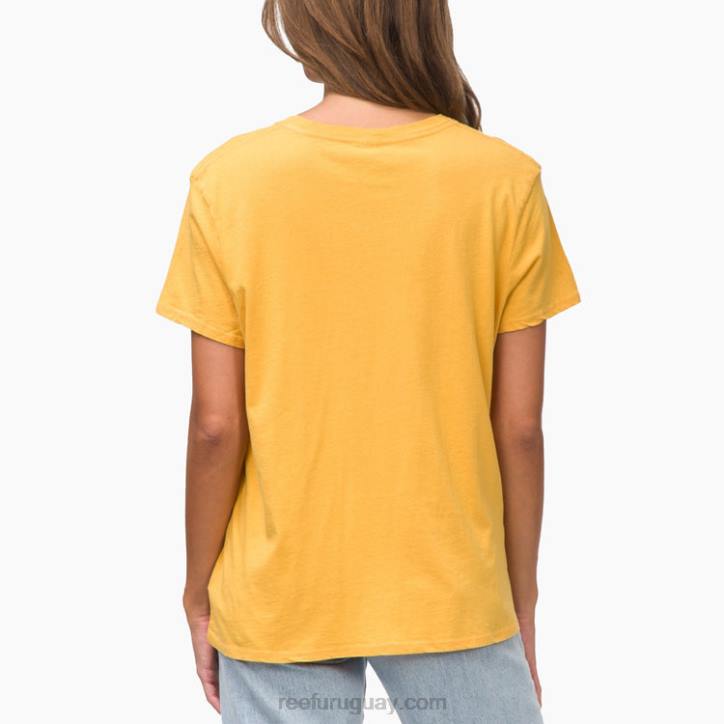miel de oro R2BV267 camiseta de manga corta tony Reef mujer