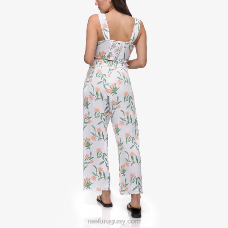blanco brillante R2BV291 pantalón paperbag esperanza Reef mujer