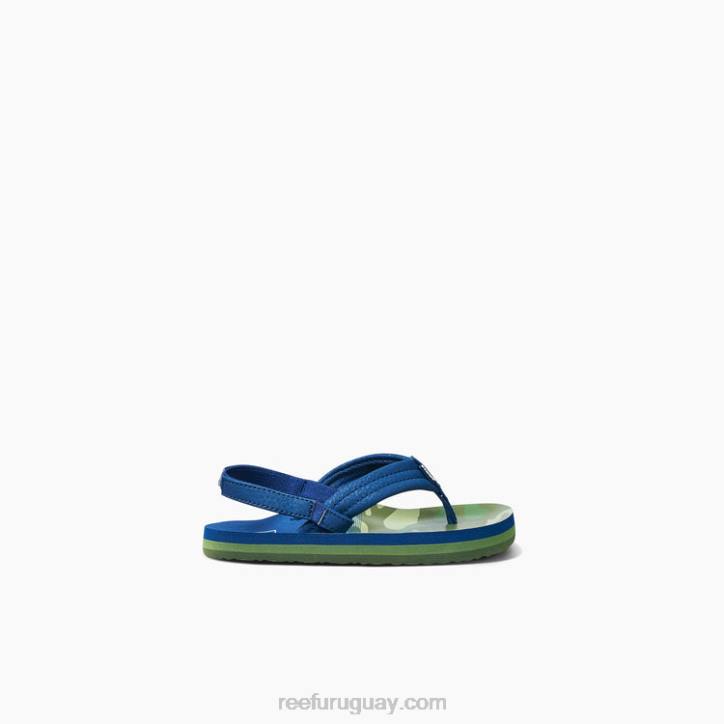azul marino/camuflaje R2BV833 pequeño ahi Reef niños