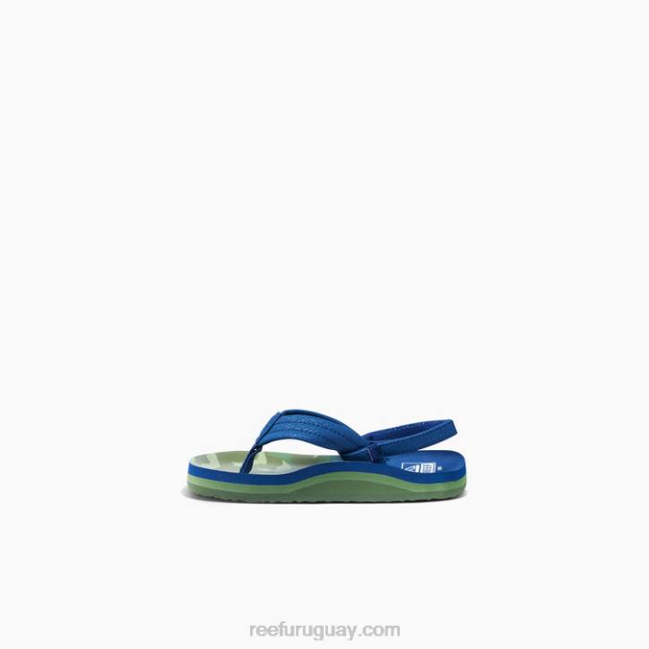 azul marino/camuflaje R2BV833 pequeño ahi Reef niños