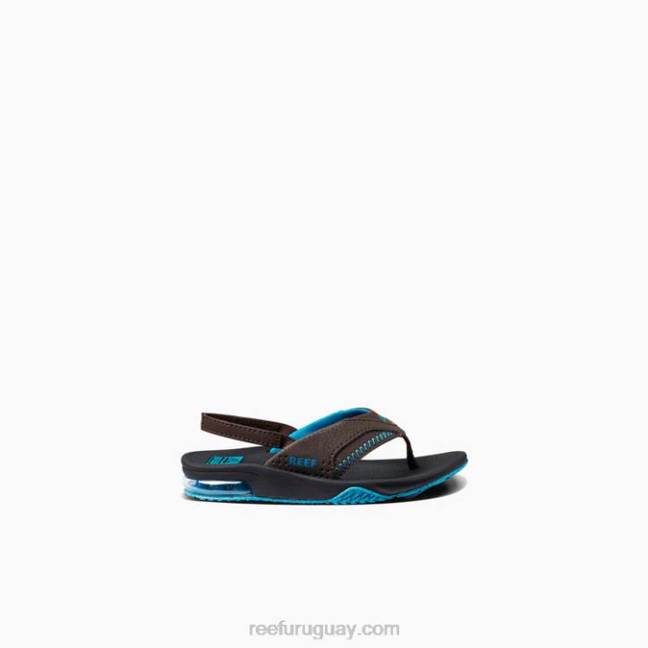 negro/marrón/azul R2BV832 un poco de abanico Reef niños