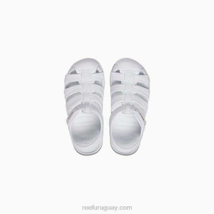 blanco R2BV865 poca agua playera Reef niños