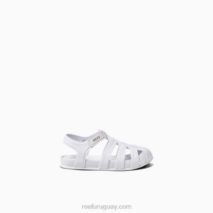blanco R2BV865 poca agua playera Reef niños