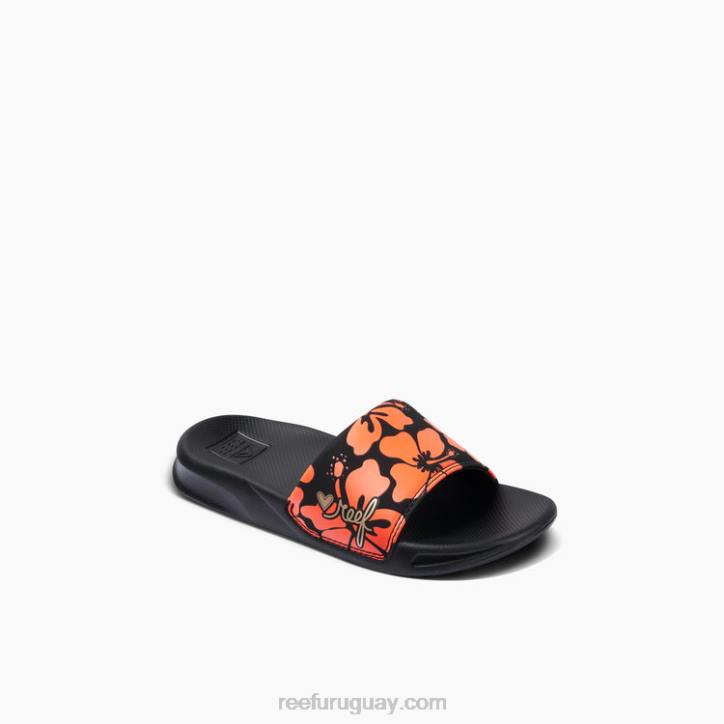 coral hibisco R2BV890 niños una diapositiva Reef