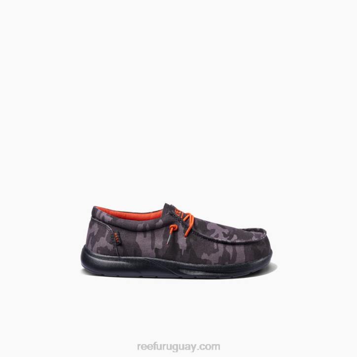 camuflaje negro/rojo R2BV857 costa de cojines para niños Reef
