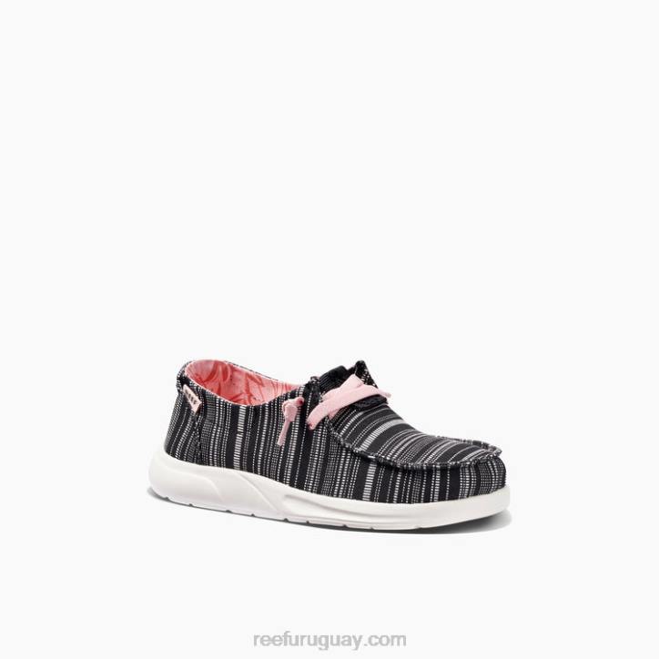 rayas negras R2BV882 costa de cojines para niños Reef